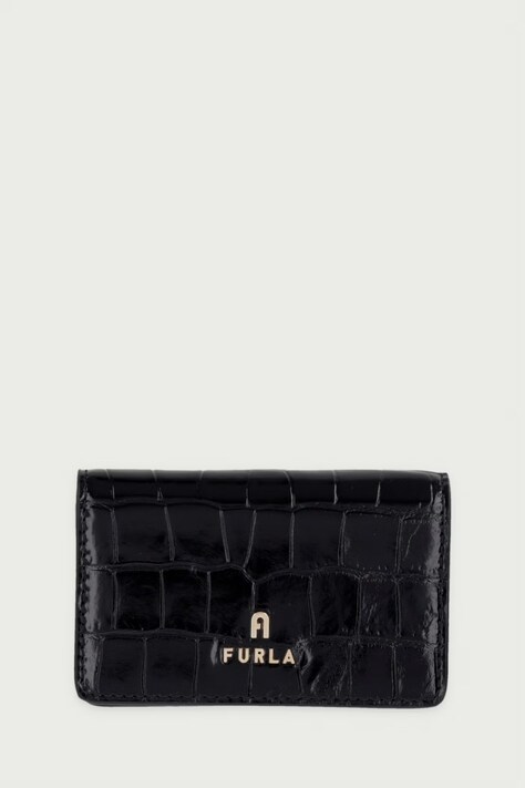 Furla Portfel damski skórzany Camelia czarny WP00408.BX4255.O6000