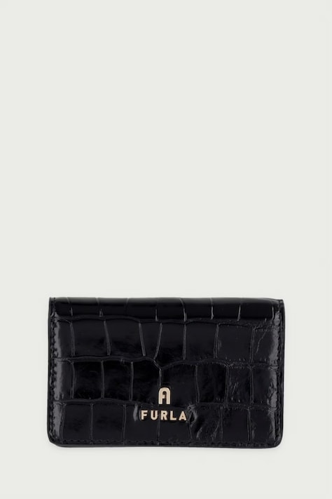 Furla Portfel damski skórzany Camelia czarny WP00408.BX4255.O6000