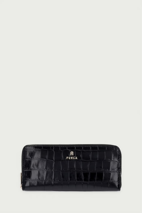 Furla Portfel damski skórzany Camelia L czarny WP00313.BX4255.O6000