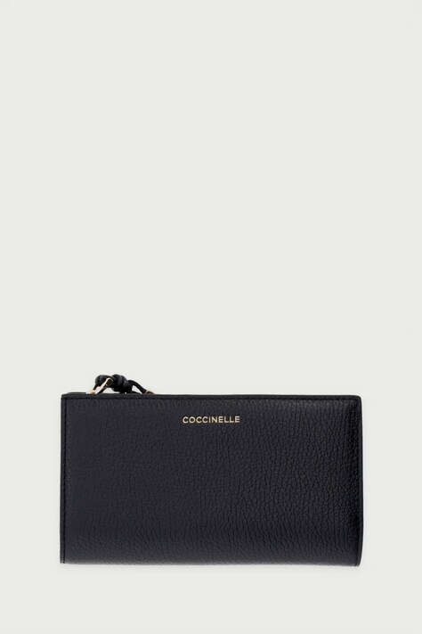 Coccinelle Portofel pentru femei din piele negru E2 VKP 11 F1 01
