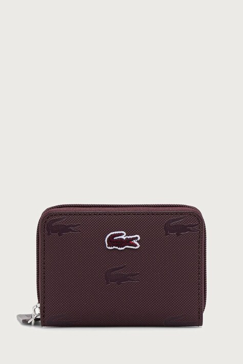 Lacoste Portfel damski bordowy NF5507HN