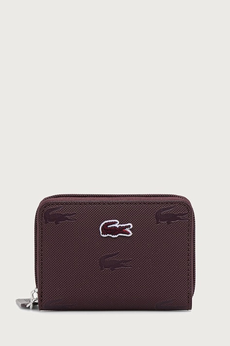Lacoste Portfel damski bordowy NF5507HN