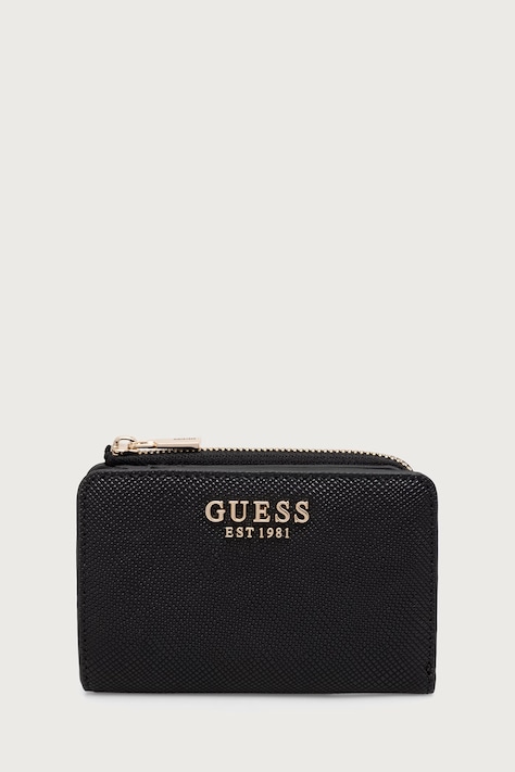 Guess portfel damski z imitacji skóry DANIELLE czarny SWZG22 27156