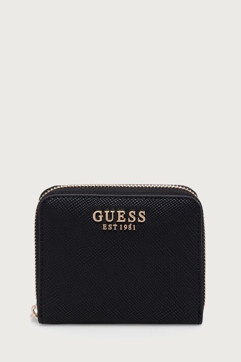 Guess portfel damski z imitacji skóry DANIELLE czarny SWZG22 27137