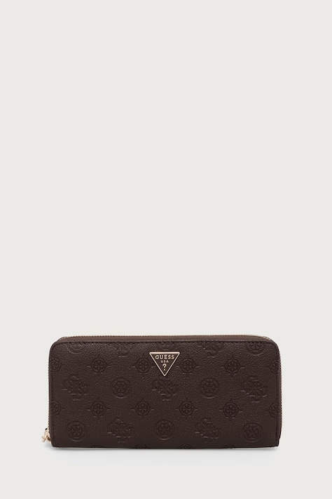 Guess portfel damski z imitacji skóry BLAKE brązowy SWPD22 22146