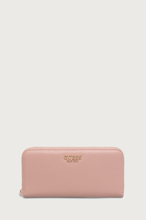 Guess portfel damski z imitacji skóry AMORETTE różowy SWBG78 98146