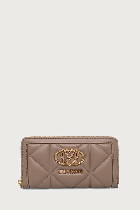 Love Moschino Portfel damski z imitacji skóry beżowy JC5644PP0PLC0105