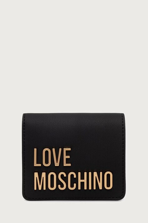 Love Moschino Portfel damski z imitacji skóry czarny JC5612PP0PKD0000