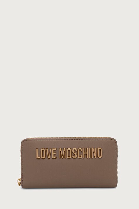 Love Moschino Portfel damski z imitacji skóry beżowy JC5611PP0PKD0105