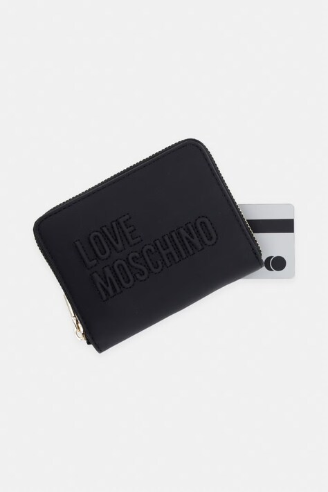 Love Moschino гаманець жіночий зі штучної шкіри — фото 4