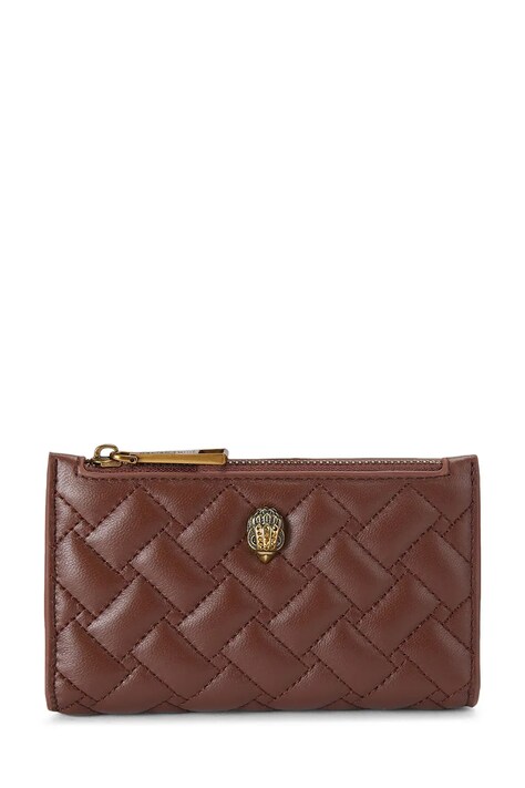 Kurt Geiger London portfel damski skórzany KENSINGTON bordowy 4703954109