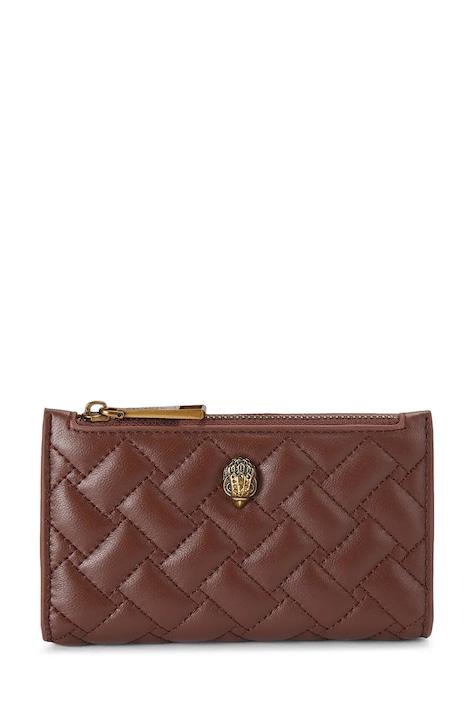 Kurt Geiger London portfel damski skórzany KENSINGTON bordowy 4703954109