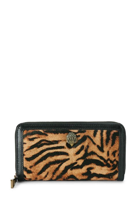 Kurt Geiger London portfel damski skórzany SHOREDITCH brązowy 5833346189