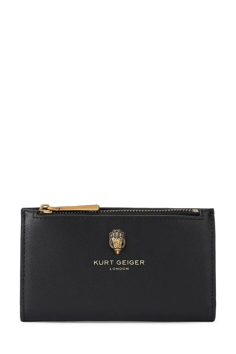 Kurt Geiger London portfel damski skórzany SLOANE czarny 5873000109