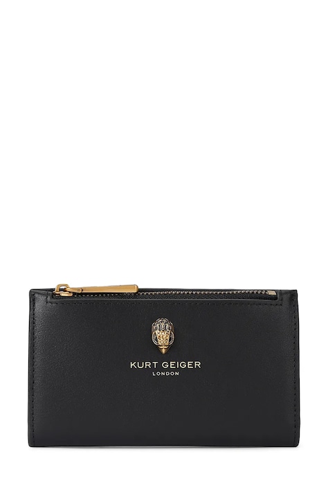 Kurt Geiger London portfel damski skórzany SLOANE czarny 5873000109