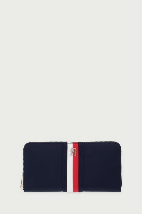 Tommy Hilfiger novčanik za žene mornarsko plavi AW0AW19165