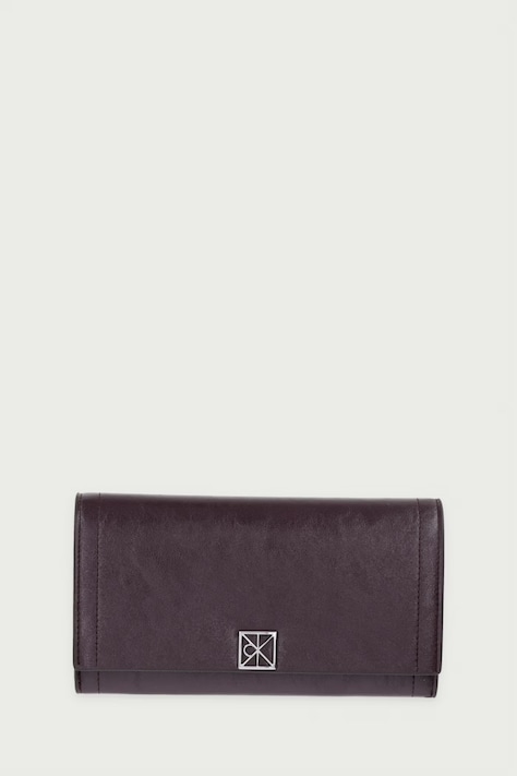 Calvin Klein novčanik za žene od imitacije kože bordo LV04F1316G