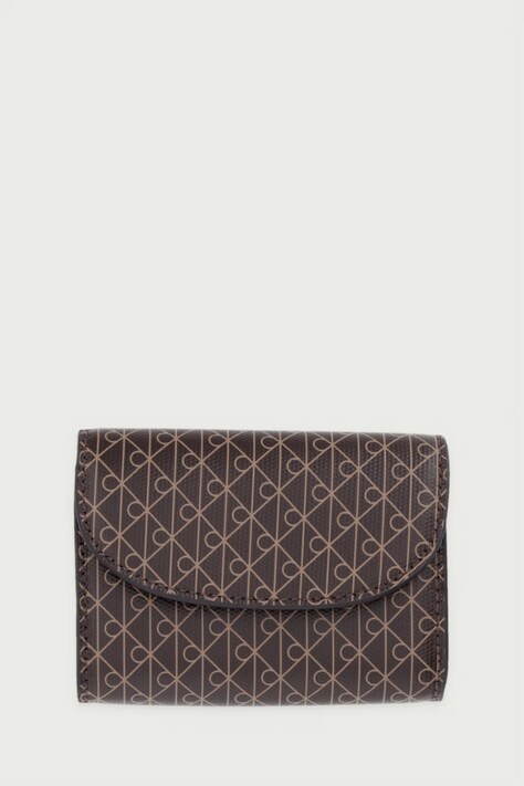 Calvin Klein novčanik za žene od imitacije kože smeđi LV04F1226G
