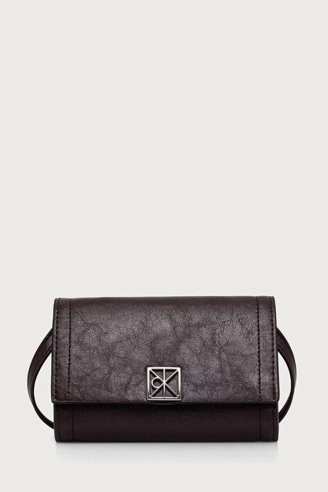 Calvin Klein novčanik za žene od imitacije kože bordo LV04F1218G