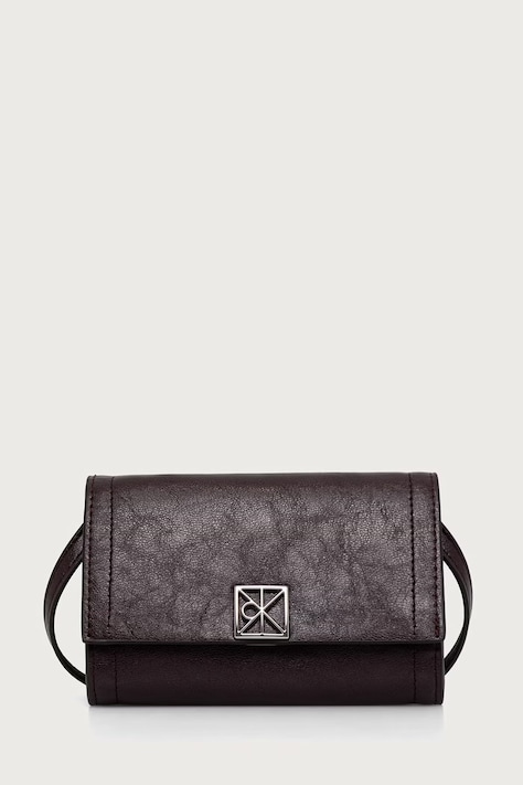 Calvin Klein novčanik za žene od imitacije kože bordo LV04F1218G