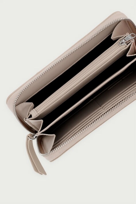 Armani Exchange Portfel damski z imitacji skóry beżowy XW000359 AF26569