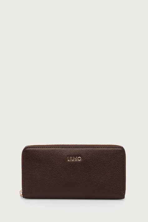 Liu Jo portfel damski z imitacji skóry brązowy AF6170 E1019