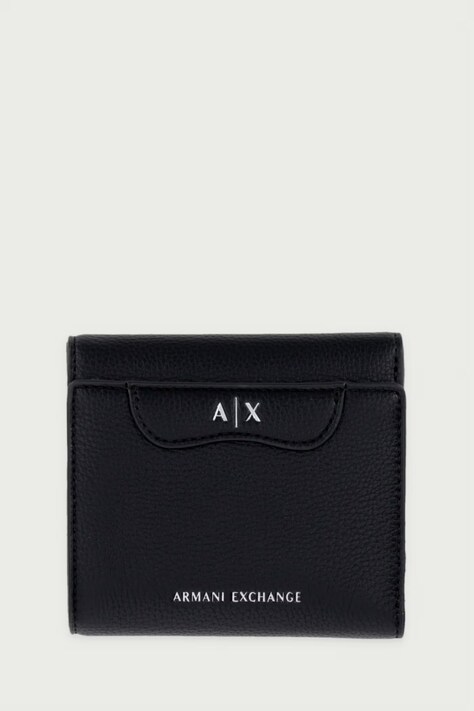 Armani Exchange Portfel damski z imitacji skóry czarny XW002819 AF26578