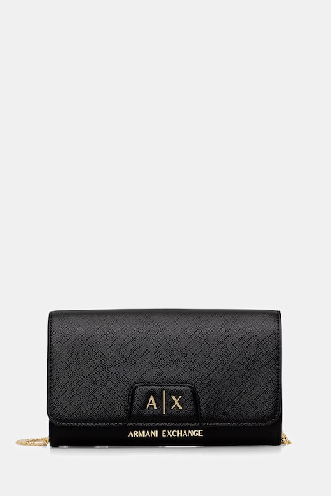 Armani Exchange клатч жіночий зі штучної шкіри чорний XW000358 AF26570