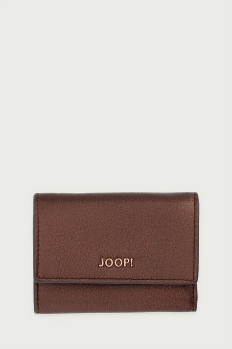 Joop! Portfel damski skórzany Lipari Metallo Alida brązowy 4140008578