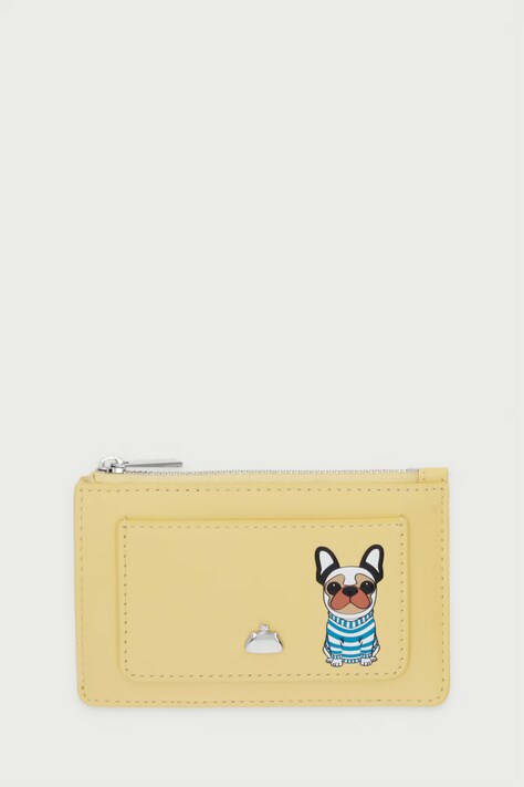 Weekend Max Mara Etui na klucze damskie skórzane WKABRIOSE żółte 2625726074600