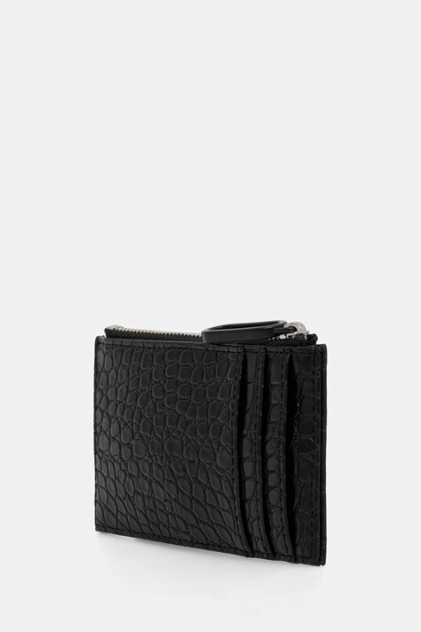 Karl Lagerfeld Jeans чохол для ключів жіночий зі штучної шкіри — AW26-PFDZUC, чорний — фото 2