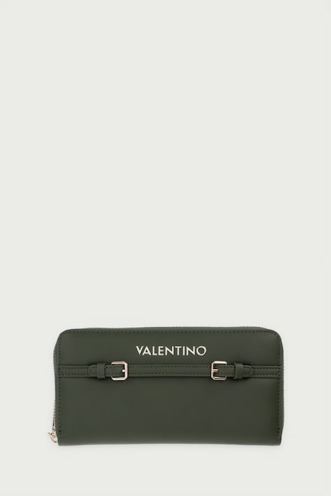 Valentino Bags Портфейл дамски от имитация на кожа ARCHI зелен VPSAF0155