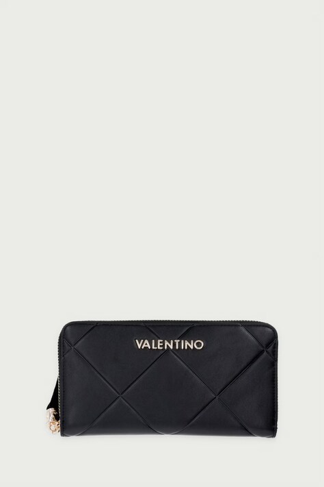 Valentino Bags Portfel z imitacji skóry ASTRID czarny VPSAD2155