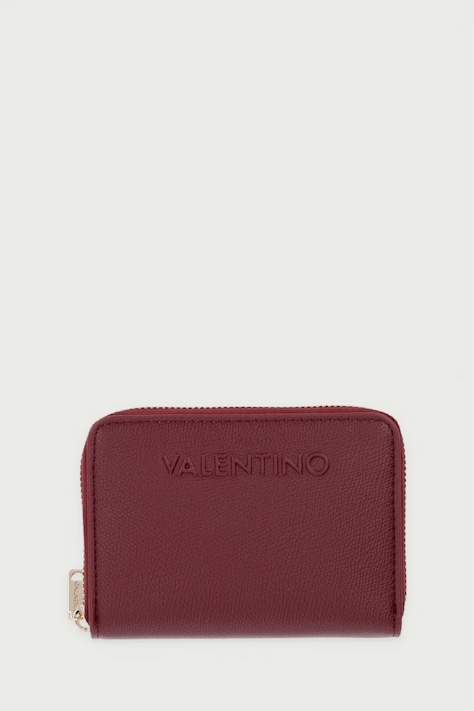 Valentino Bags Portfel damski z imitacji skóry BIANKA RE bordowy VPSA9U137