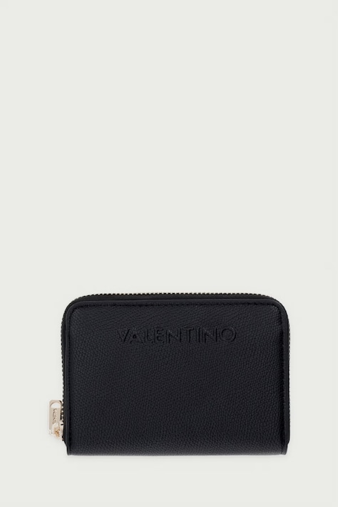 Valentino Bags Portfel damski z imitacji skóry BIANKA RE czarny VPSA9U137