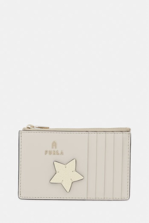 Furla portfel damski skórzany beżowy WP00310 BX4605 4994S