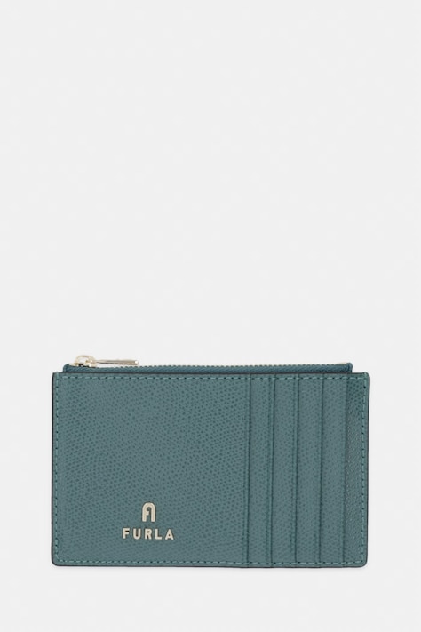 Furla portfel damski skórzany zielony WP00310 ARE000 4899S