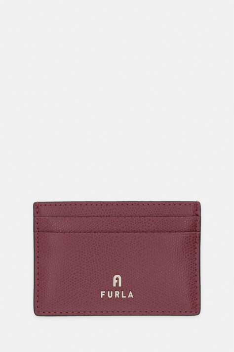Furla etui na karty damskie skórzane bordowe WP00305 ARE000 4908S