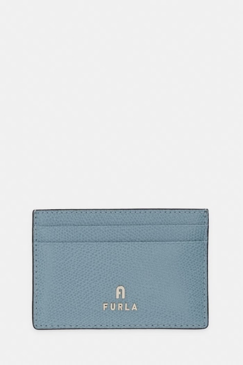 Furla калъф за карти дамски от кожа тюркоазен WP00305 ARE000 4896S