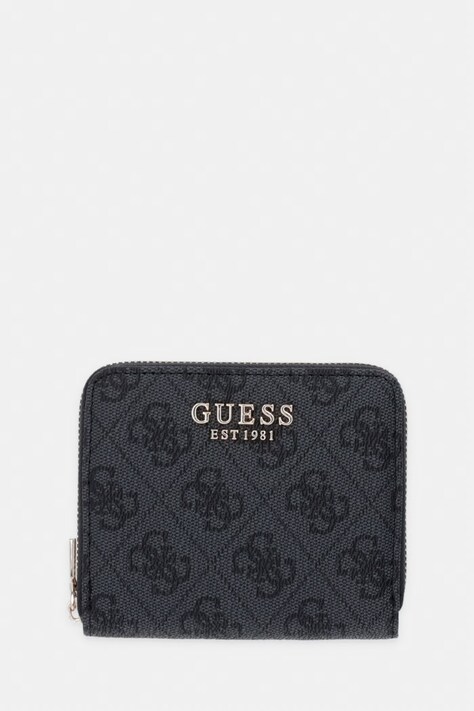 Guess portfel damski z imitacji skóry COLEEN szary SWSG97 56137