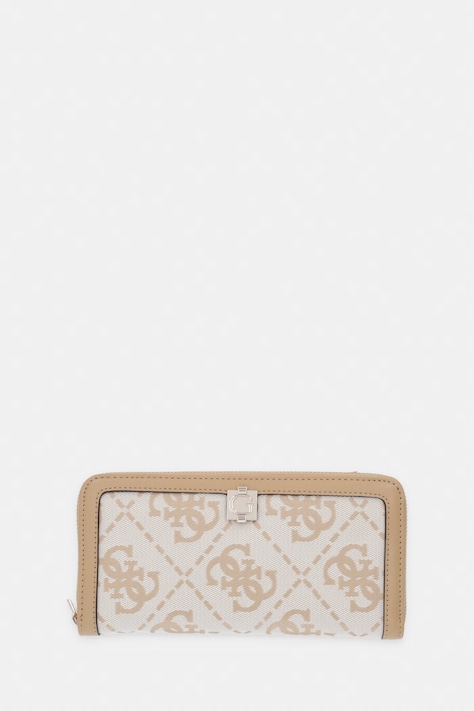 Guess πορτοφόλι γυναικείο AUDREY μπεζ SWJG97 55146