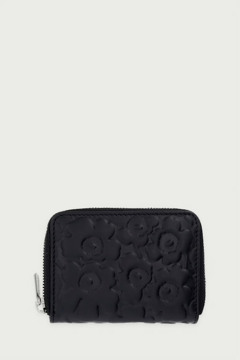 Marimekko Portfel damski skórzany czarny 096101