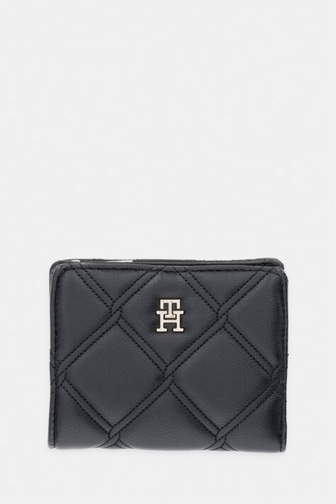 Tommy Hilfiger πορτοφόλι γυναικείο από απομίμηση δέρματος μαύρο AW0AW18701