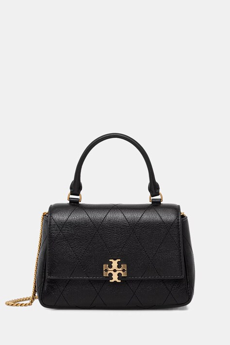 Tory Burch torebka crossbody damska skórzana Charlie czarna 186032