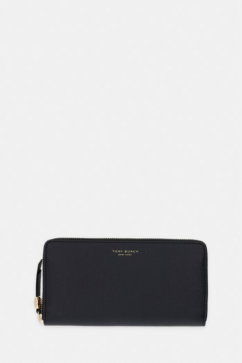 Tory Burch portfel damski skórzany Romy czarny 178974