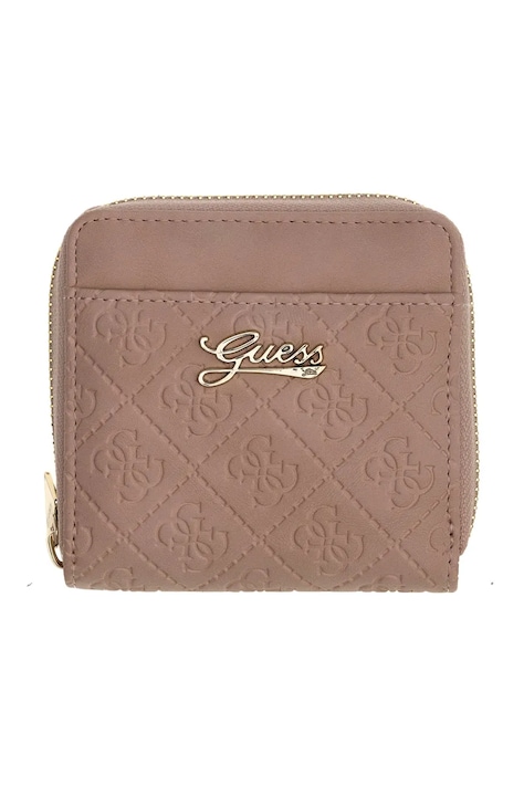 Guess Portfel dziecięcy z imitacji skóry różowy J6BZ31 W4041