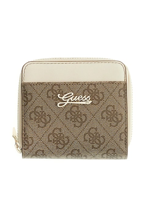 Guess portfel dziecięcy z imitacji skóry beżowy J6YZ25 W2571