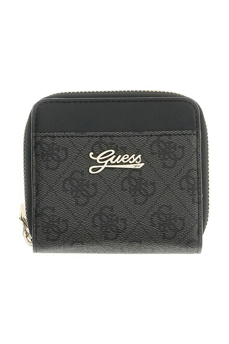 Guess portfel dziecięcy z imitacji skóry czarny J6YZ25 W2571