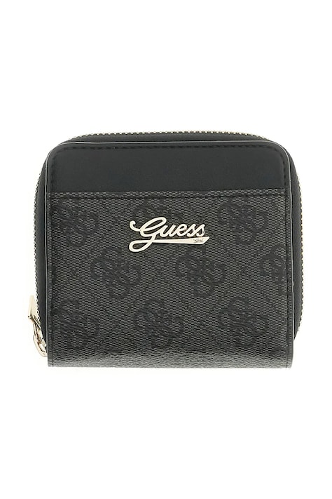 Guess portfel dziecięcy z imitacji skóry czarny J6YZ25 W2571
