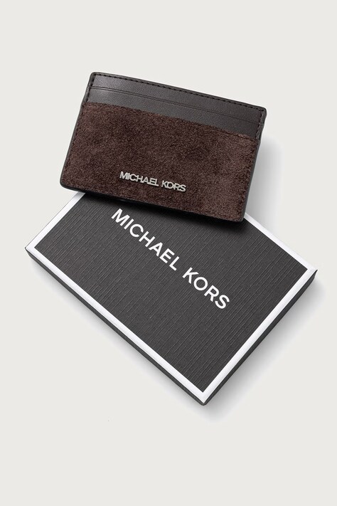 Michael Kors чохол для карток чоловічий шкіряний MASON — фото 4